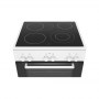 Bosch | Cooker | HKA090220U Series 2 | Hob type Vitroceramic | Oven type Electric | White | Width 60 cm | Grilling | Depth 60 cm - 5